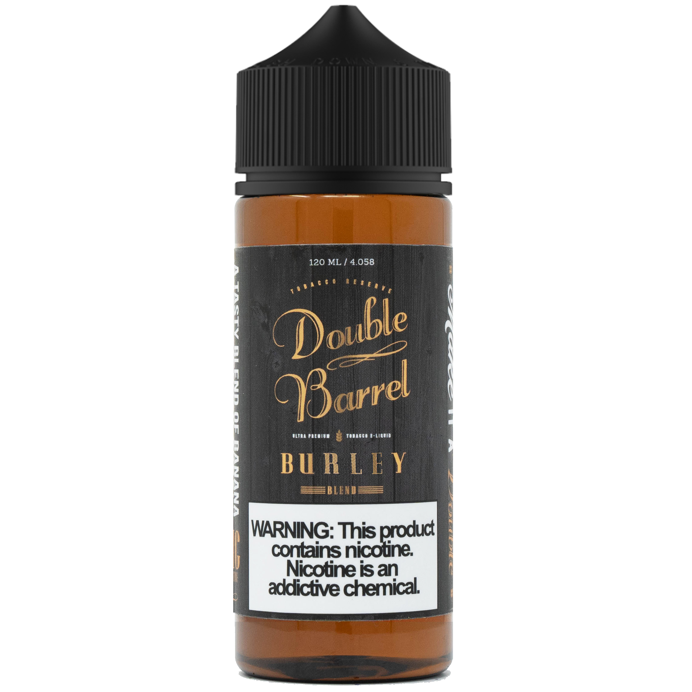 Double Barrel Burley 120 ml sample bottle
